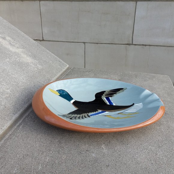 MCM Stangl Pottery, Trenton NJ Sportsman Duck Ashtray - Picture 9 of 17
